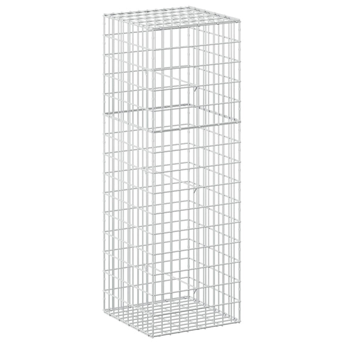 Gabion cu Sârmă de 3,5 mm și Plasă de 5x10 cm 50x50x150 cm WALTI