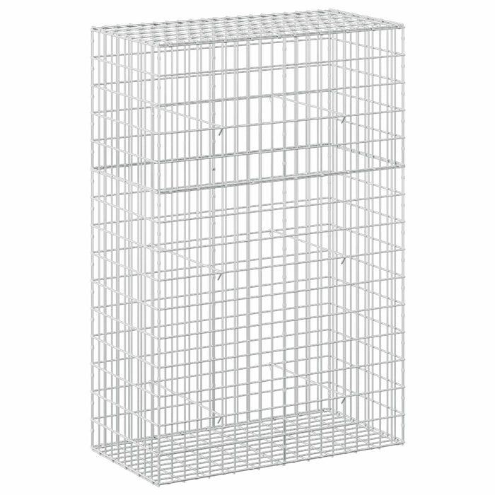 Gabion cu Sârmă de 3,5 mm și Plasă de 5x10 cm 100x50x150 cm WALTI
