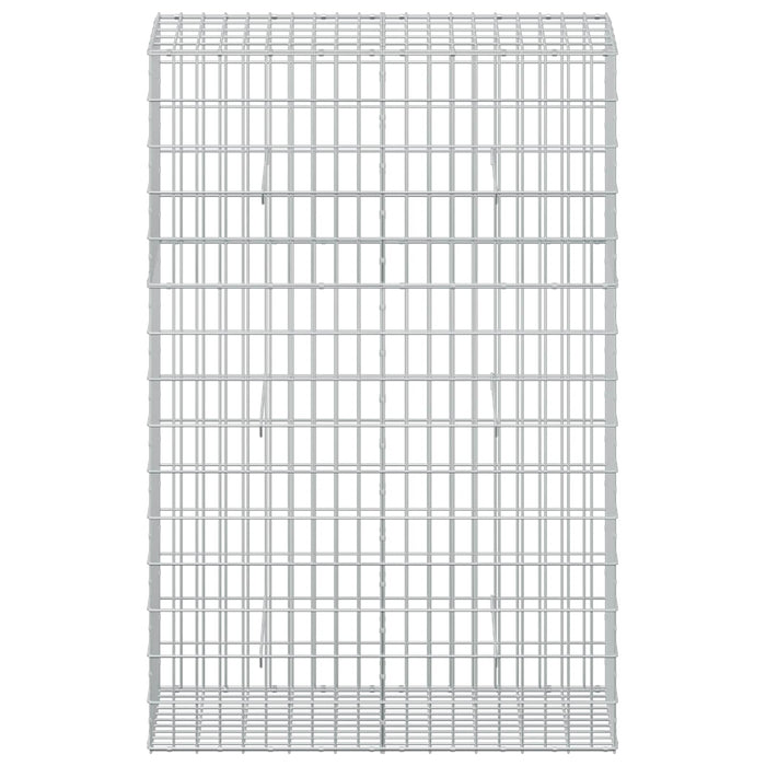 Gabion cu Sârmă de 3,5 mm și Plasă de 5x10 cm 100x50x150 cm WALTI