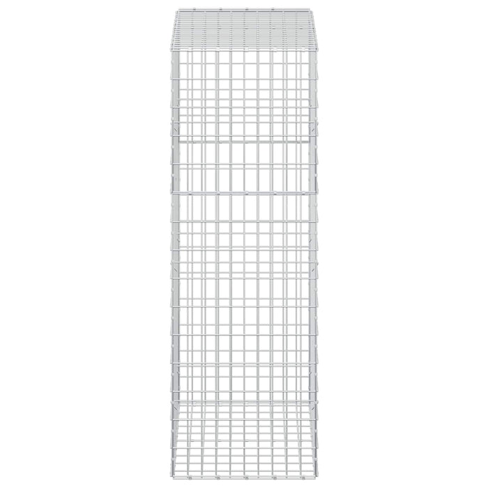 Gabion cu Sârmă de 3,5 mm și Plasă de 5x10 cm 100x50x150 cm WALTI