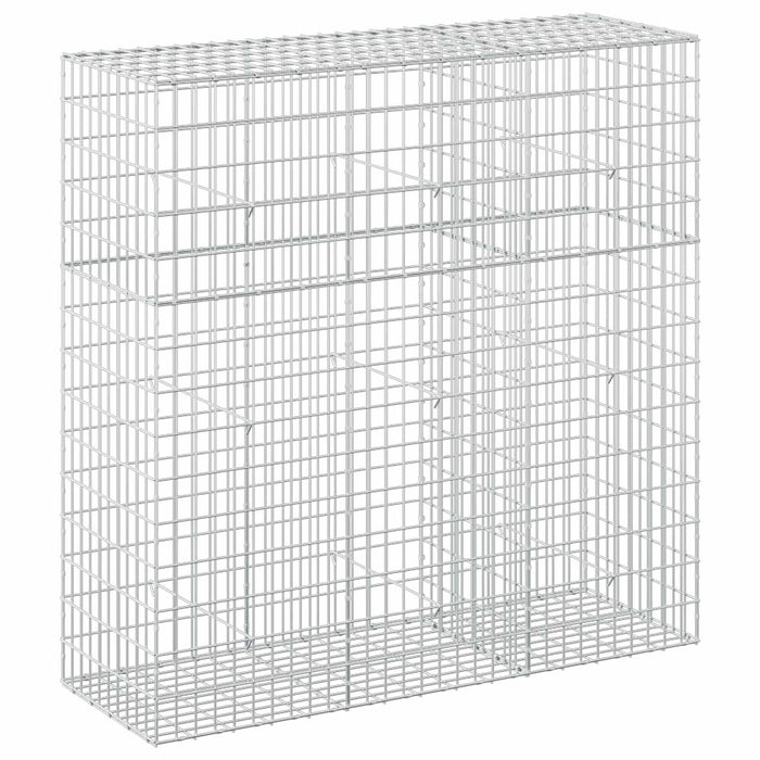 Gabion cu Sârmă de 3,5 mm și Plasă de 5x10 cm 150x50x150 cm WALTI