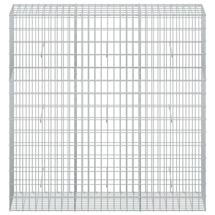 Gabion cu Sârmă de 3,5 mm și Plasă de 5x10 cm 150x50x150 cm WALTI
