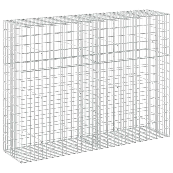Gabion cu Sârmă de 3,5 mm și Plasă de 5x10 cm 200x50x150 cm WALTI
