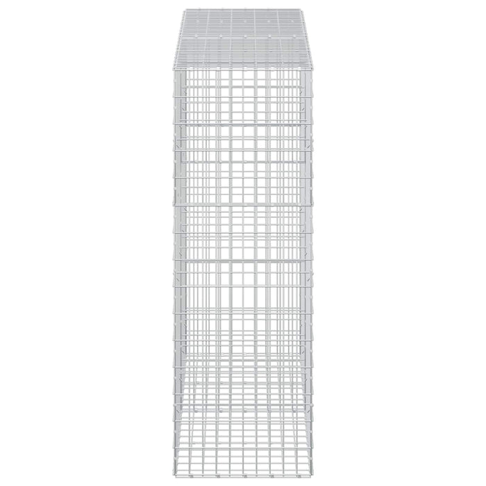 Gabion cu Sârmă de 3,5 mm și Plasă de 5x10 cm 200x50x150 cm WALTI