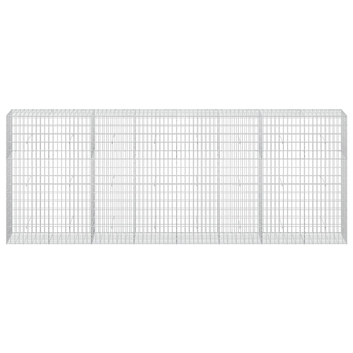 Gabion cu Sârmă de 3,5 mm și Plasă de 5x10 cm 400x50x150 cm WALTI