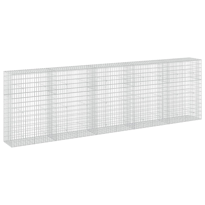 Gabion cu Sârmă de 3,5 mm și Plasă de 5x10 cm 500x50x150 cm WALTI