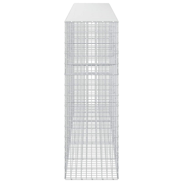 Gabion cu Sârmă de 3,5 mm și Plasă de 5x10 cm 500x50x150 cm WALTI