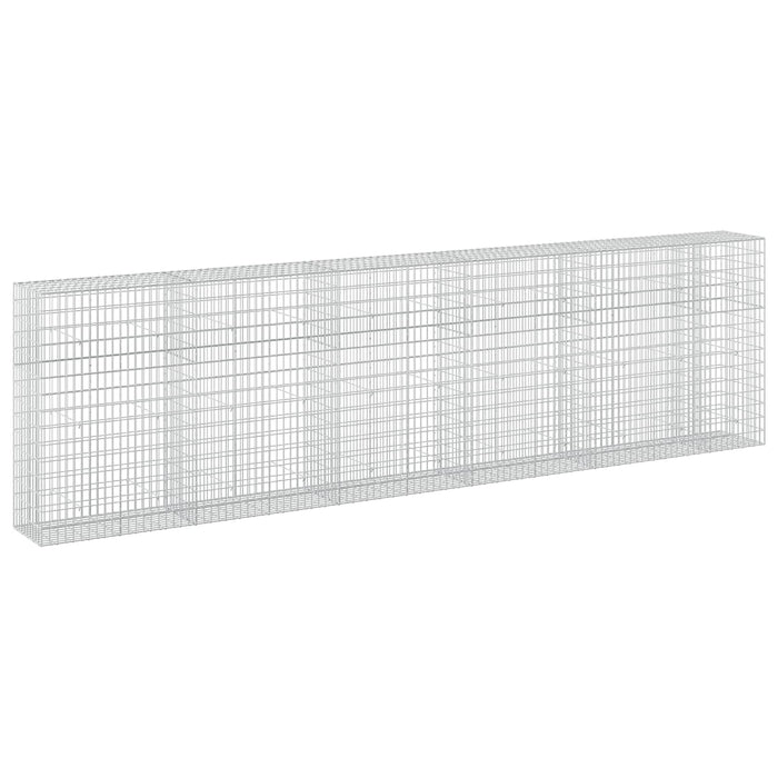 Gabion cu Sârmă de 3,5 mm și Plasă de 5x10 cm 550x50x150 cm WALTI