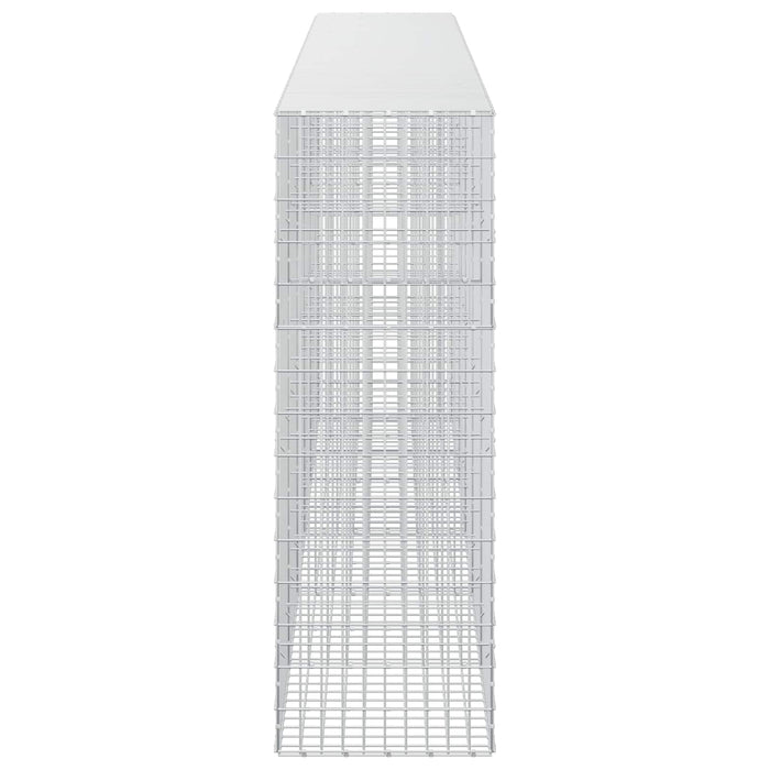 Gabion cu Sârmă de 3,5 mm și Plasă de 5x10 cm 550x50x150 cm WALTI