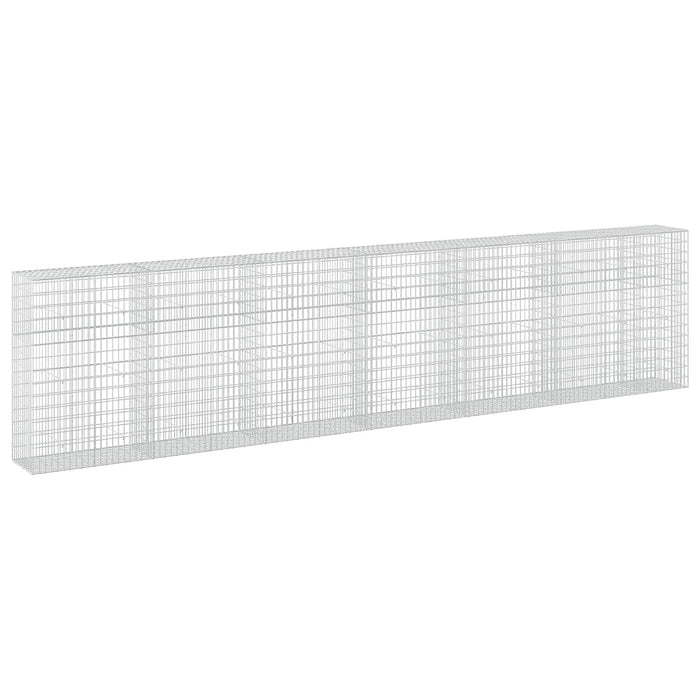 Gabion cu Sârmă de 3,5 mm și Plasă de 5x10 cm 650x50x150 cm WALTI