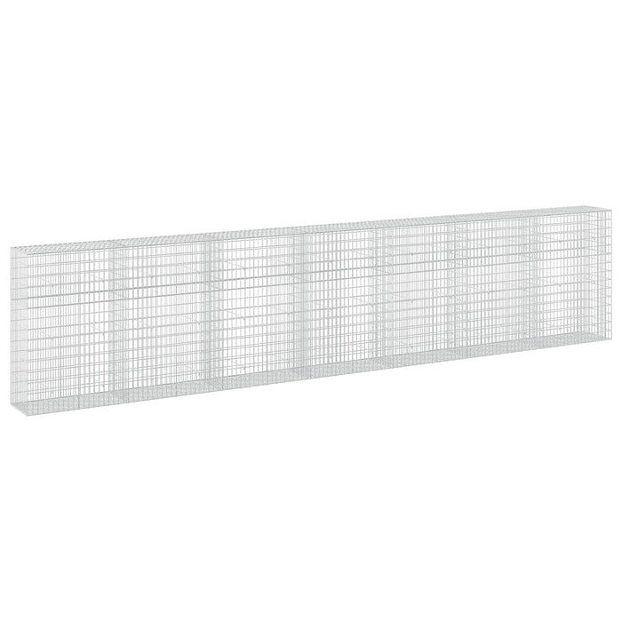 Gabion cu Sârmă de 3,5 mm și Plasă de 5x10 cm 700x50x150 cm WALTI