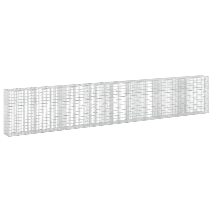 Gabion cu Sârmă de 3,5 mm și Plasă de 5x10 cm 850x50x150 cm WALTI