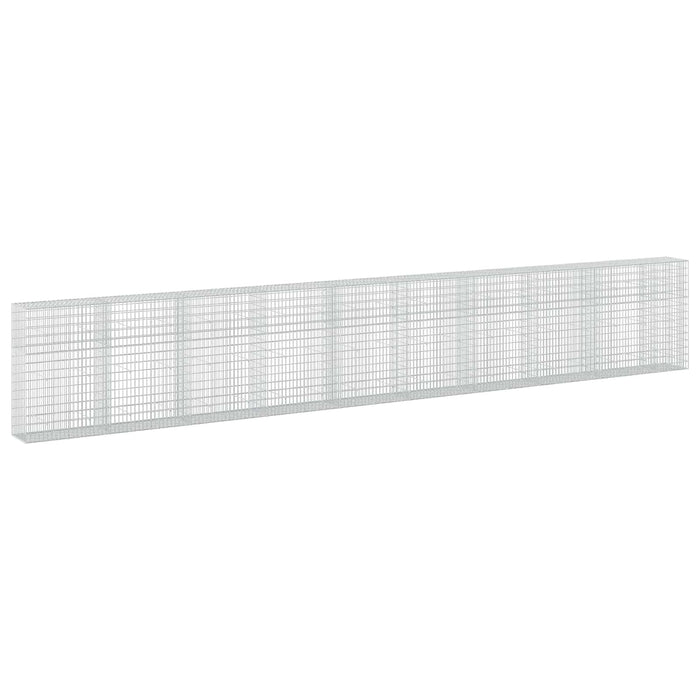 Gabion cu Sârmă de 3,5 mm și Plasă de 5x10 cm 950x50x150 cm WALTI