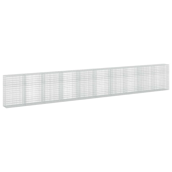 Gabion cu Sârmă de 3,5 mm și Plasă de 5x10 cm 1000x50x150 cm WALTI