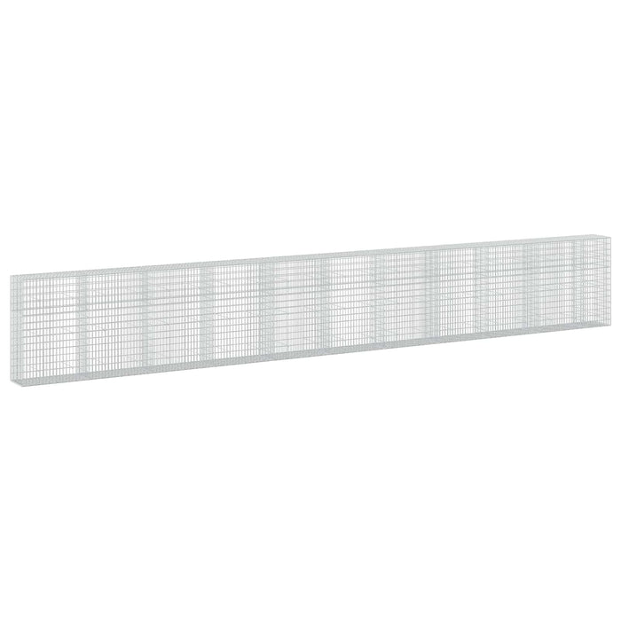 Gabion cu Sârmă de 3,5 mm și Plasă de 5x10 cm 1050x50x150 cm WALTI