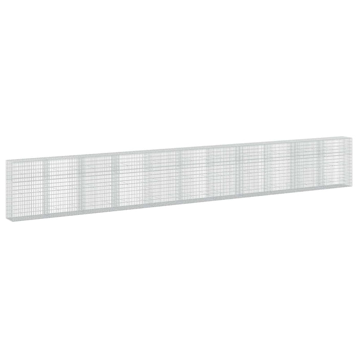 Gabion cu Sârmă de 3,5 mm și Plasă de 5x10 cm 1100x50x150 cm WALTI