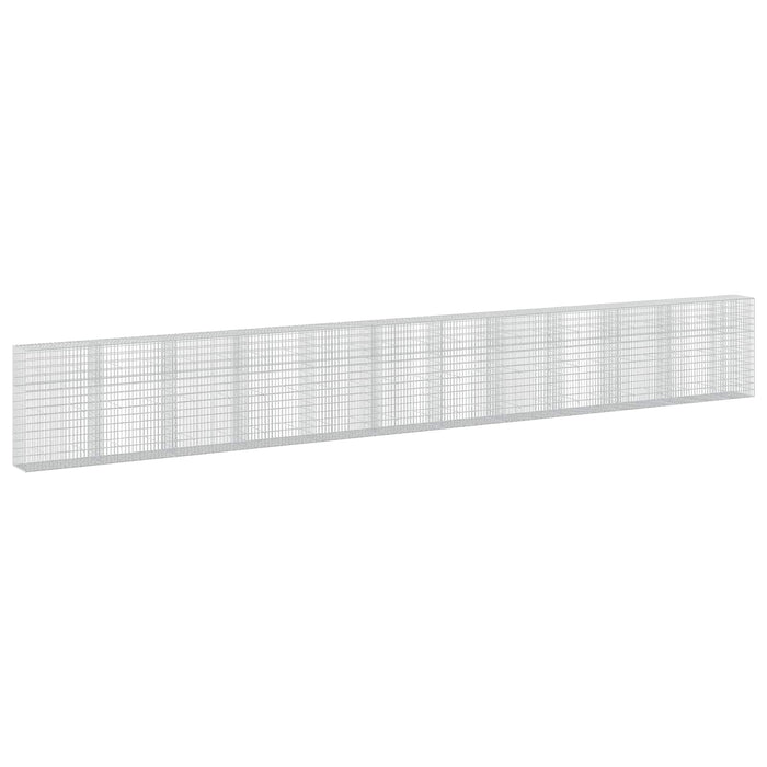 Gabion cu Sârmă de 3,5 mm și Plasă de 5x10 cm 1150x50x150 cm WALTI