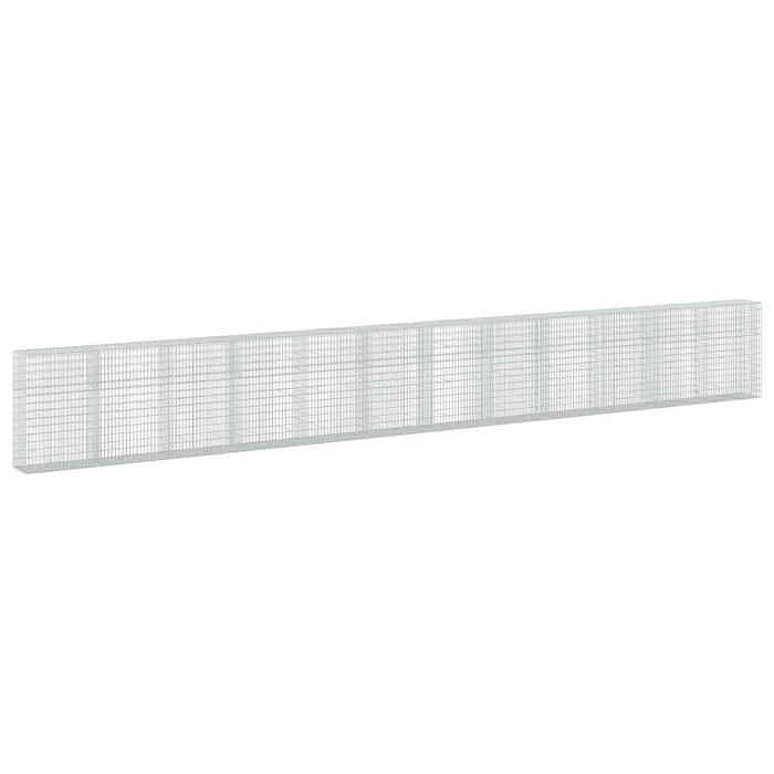 Gabion cu Sârmă de 3,5 mm și Plasă de 5x10 cm 1200x50x150 cm WALTI