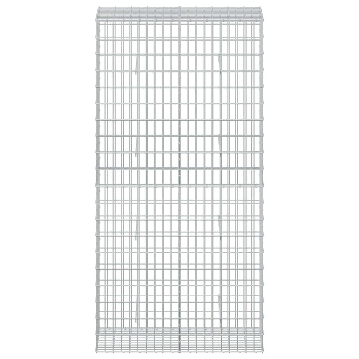 Gabion cu Sârmă de 3,5 mm și Plasă de 5x10 cm 100x50x200 cm WALTI