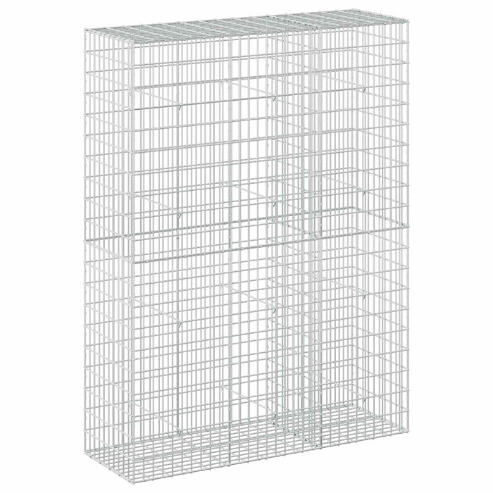 Gabion cu Sârmă de 3,5 mm și Plasă de 5x10 cm 150x50x200 cm WALTI