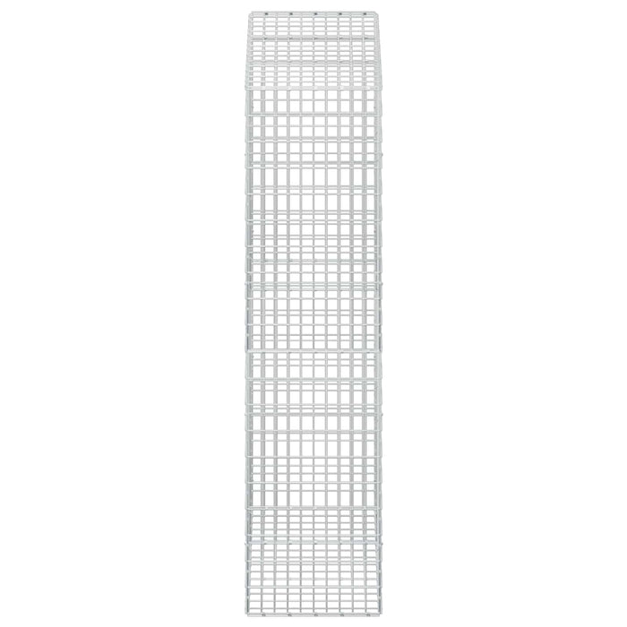 Gabion cu Sârmă de 3,5 mm și Plasă de 5x10 cm 150x50x200 cm WALTI