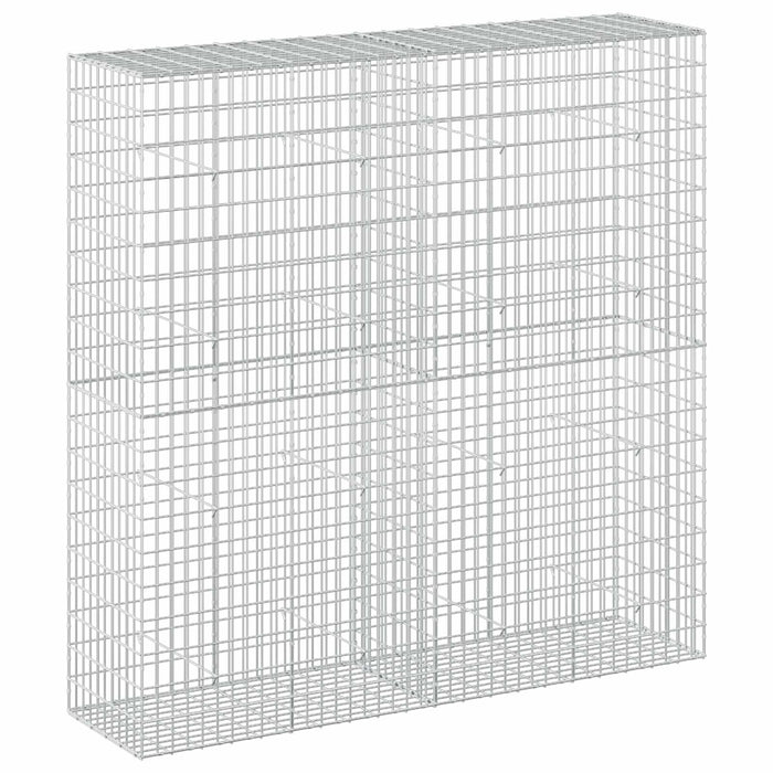 Gabion cu Sârmă de 3,5 mm și Plasă de 5x10 cm 200x50x200 cm WALTI