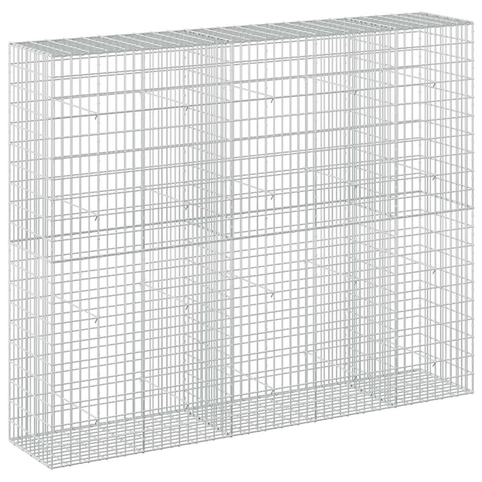 Gabion cu Sârmă de 3,5 mm și Plasă de 5x10 cm 250x50x200 cm - WALTI WALTI