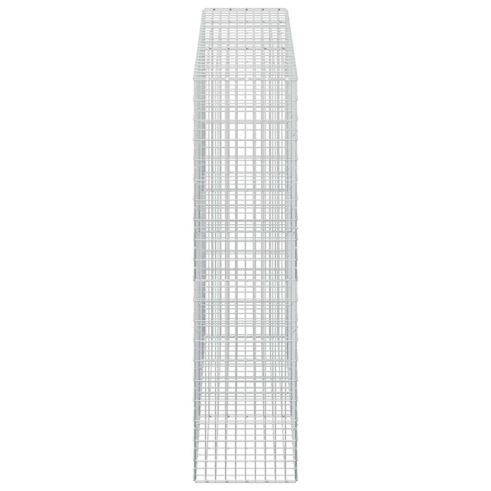 Gabion cu Sârmă de 3,5 mm și Plasă de 5x10 cm 250x50x200 cm - WALTI WALTI