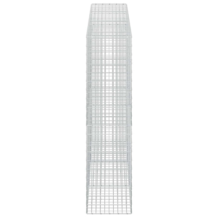 Gabion cu Sârmă de 3,5 mm și Plasă de 5x10 cm 300x50x200 cm WALTI