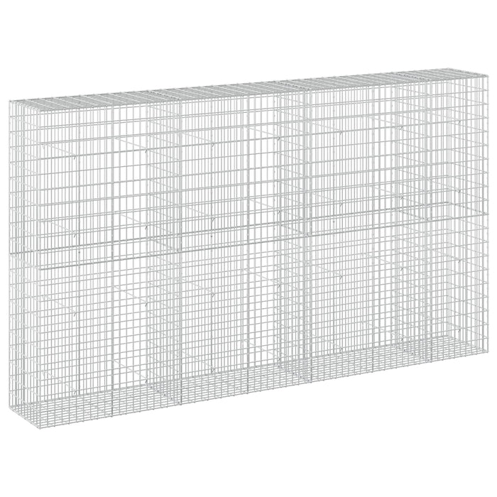 Gabion cu Sârmă de 3,5 mm și Plasă de 5x10 cm 350x50x200 cm WALTI