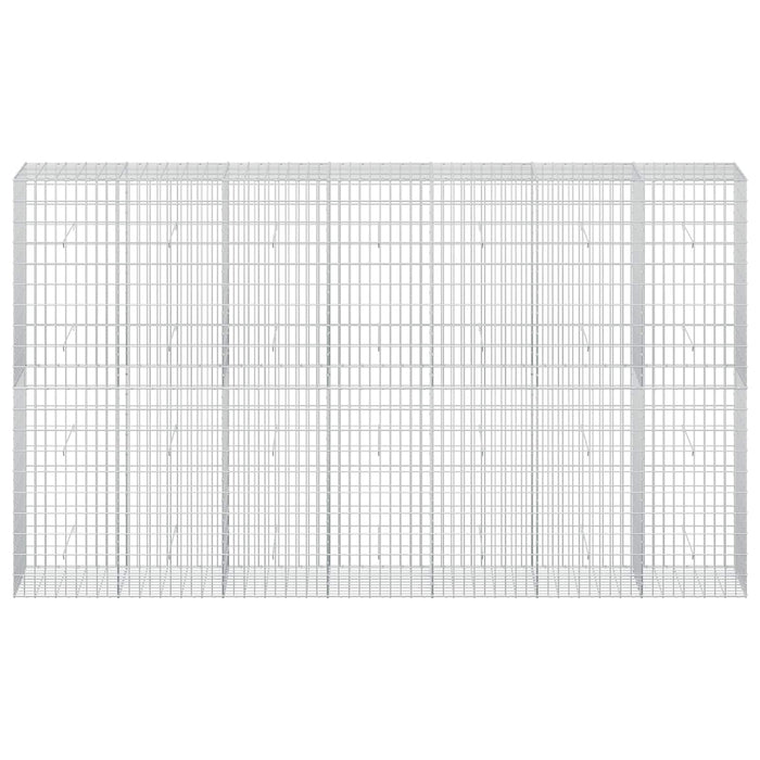 Gabion cu Sârmă de 3,5 mm și Plasă de 5x10 cm 350x50x200 cm WALTI