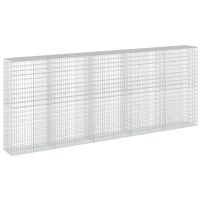 Gabion cu Sârmă de 3,5 mm și Plasă de 5x10 cm 500x50x200 cm WALTI