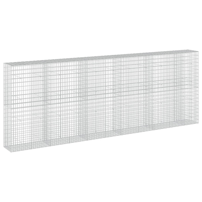 Gabion cu Sârmă de 3,5 mm și Plasă de 5x10 cm 550x50x200 cm WALTI