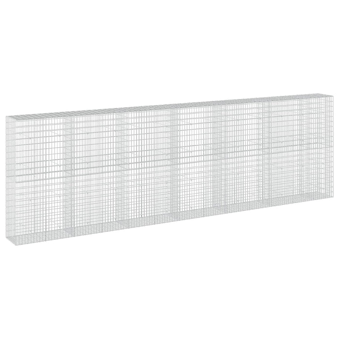 Gabion cu Sârmă de 3,5 mm și Plasă de 5x10 cm 650x50x200 cm WALTI