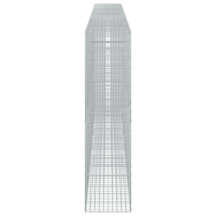 Gabion cu Sârmă de 3,5 mm și Plasă de 5x10 cm 650x50x200 cm WALTI
