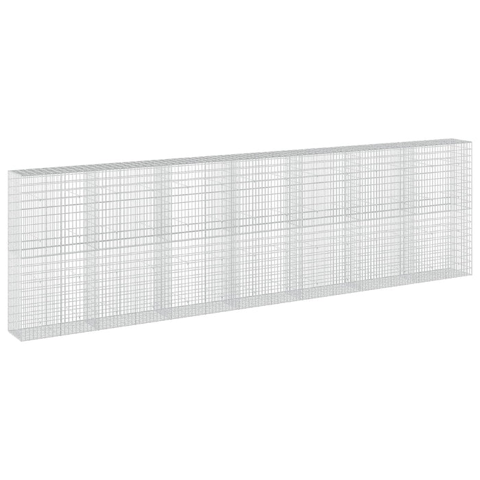 Gabion cu Sârmă de 3,5 mm și Plasă de 5x10 cm 700x50x200 cm WALTI