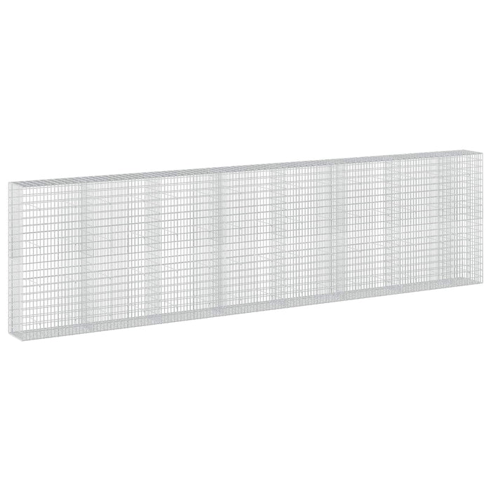Gabion cu Sârmă de 3,5 mm și Plasă de 5x10 cm 750x50x200 cm WALTI