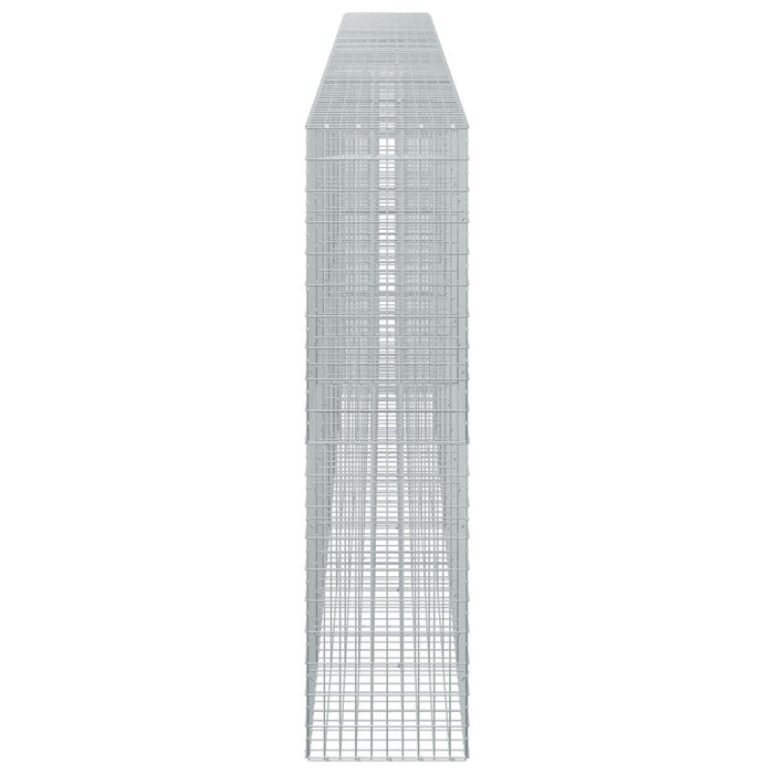 Gabion cu Sârmă de 3,5 mm și Plasă de 5x10 cm 750x50x200 cm WALTI