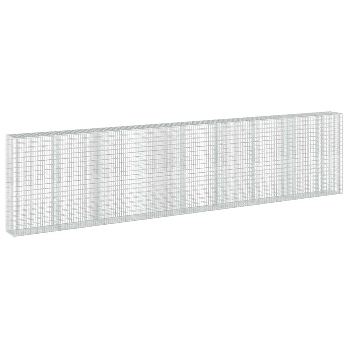 Gabion cu Sârmă de 3,5 mm și Plasă de 5x10 cm 850x50x200 cm WALTI