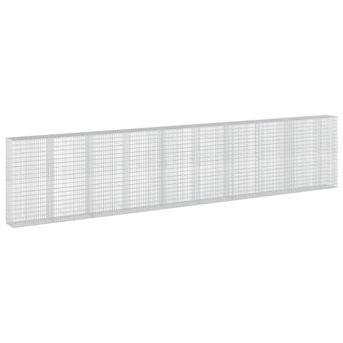 Gabion cu Sârmă de 3,5 mm și Plasă de 5x10 cm 950x50x200 cm WALTI