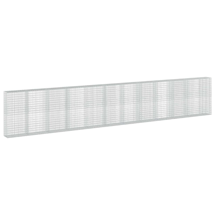 Gabion cu Sârmă de 3,5 mm și Plasă de 5x10 cm 1150x50x200 cm WALTI
