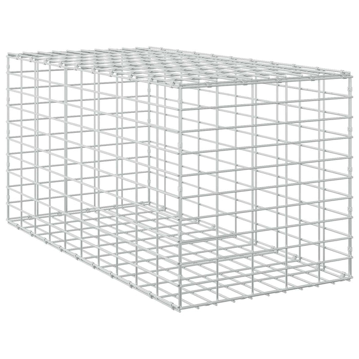 Gabion cu Sârmă de 3,5 mm și Plasă de 5x10 cm 50x100x50 cm WALTI