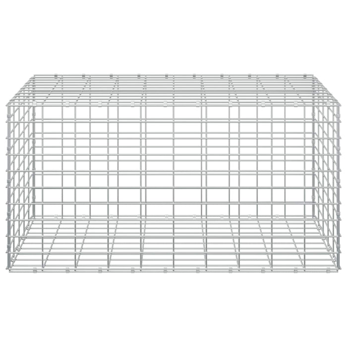 Gabion cu Sârmă de 3,5 mm și Plasă de 5x10 cm 50x100x50 cm WALTI