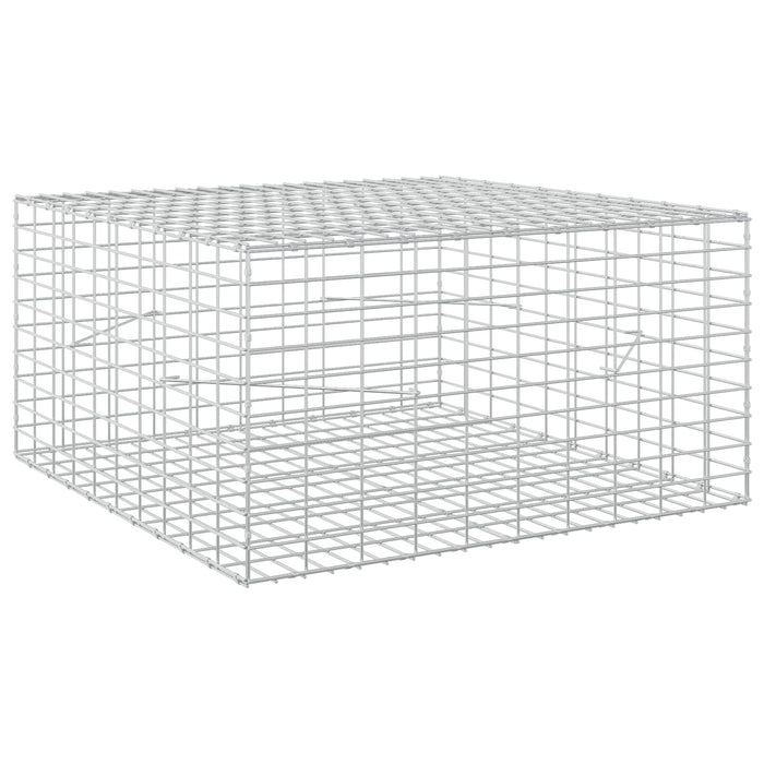 Gabion cu Sârmă de 3,5 mm și Plasă de 5x10 cm 100x100x50 cm WALTI