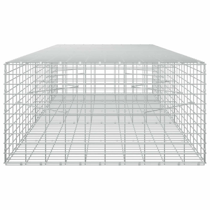 Gabion cu Sârmă de 3,5 mm și Plasă de 5x10 cm 250x100x50 cm WALTI