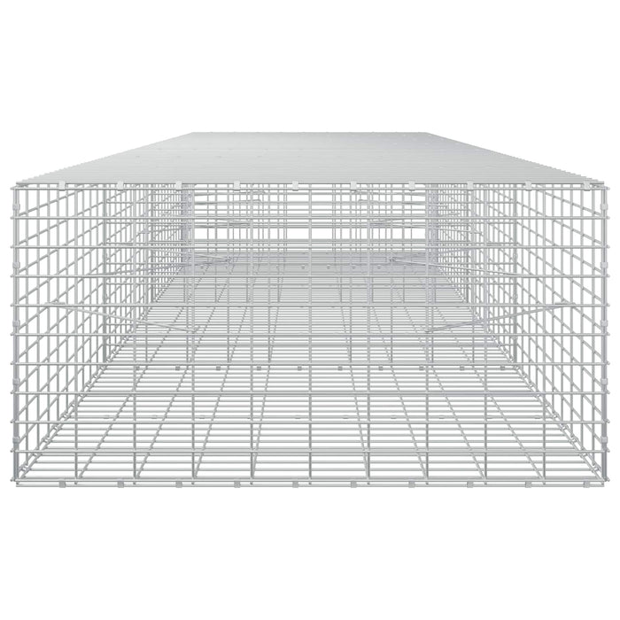 Gabion cu Sârmă de 3,5 mm și Plasă de 5x10 cm 350x100x50 cm WALTI