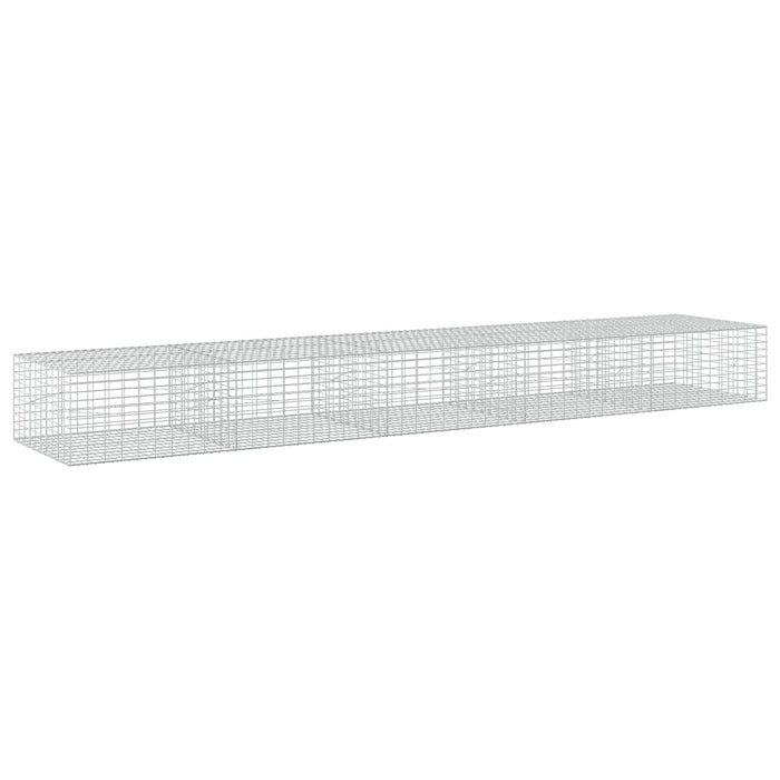 Gabion cu Sârmă de 3,5 mm și Plasă de 5x10 cm 500x100x50 cm WALTI