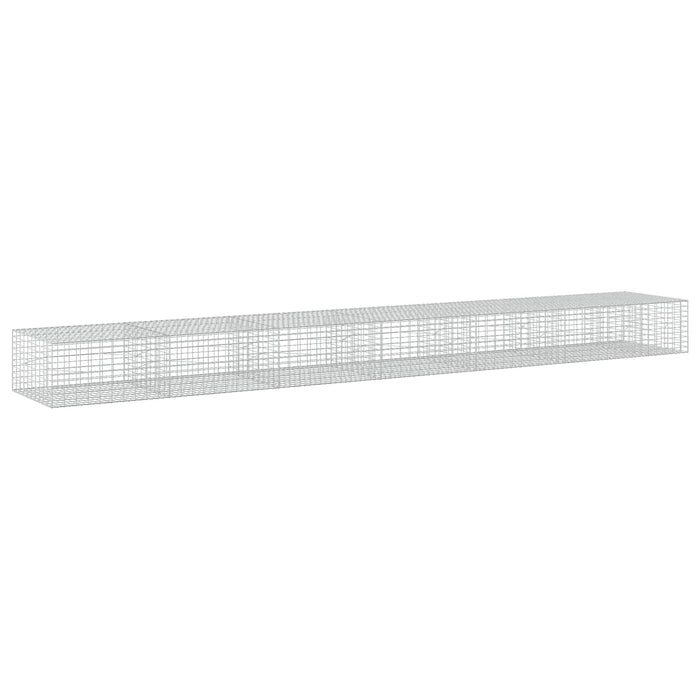 Gabion cu Sârmă de 3,5 mm și Plasă de 5x10 cm 650x100x50 cm WALTI