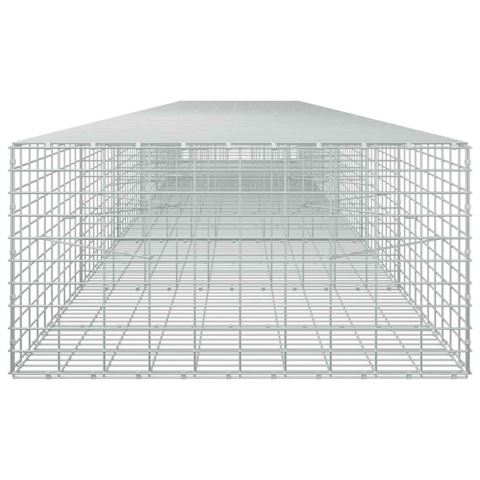 Gabion cu Sârmă de 3,5 mm și Plasă de 5x10 cm 650x100x50 cm WALTI