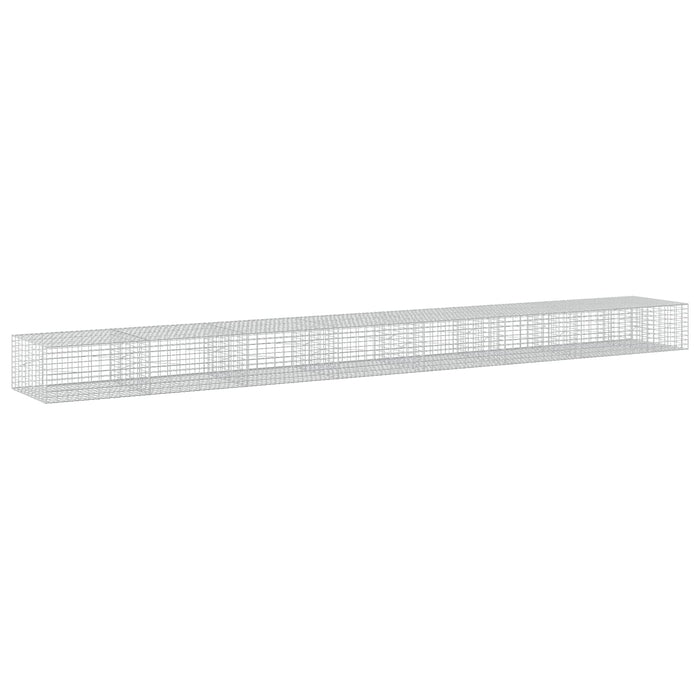 Gabion cu Sârmă de 3,5 mm și Plasă de 5x10 cm 750x100x50 cm WALTI